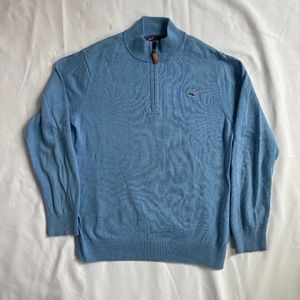 Vineyard Vines boys cotton quarter-zip sweater